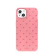 Bubblegum Pink Hearts iPhone 13 Case on Sale