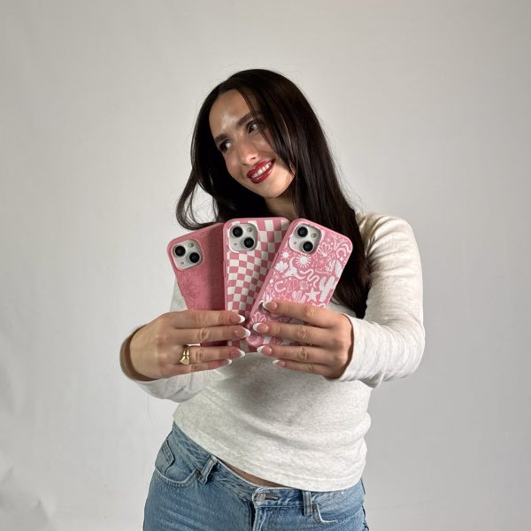 Bubblegum Pink Flora Google Pixel 8 Case Online Hot Sale