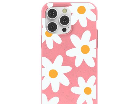 Bubblegum Pink Daisy iPhone 14 Pro Max Case Online Hot Sale