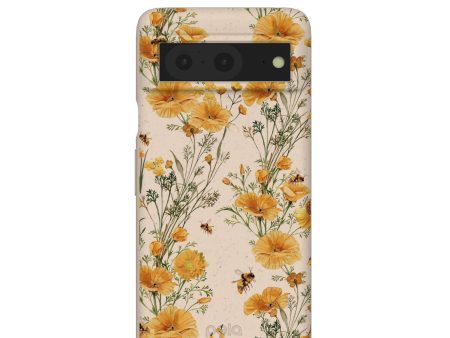 Seashell Vintage Bee Google Pixel 8 Case For Sale