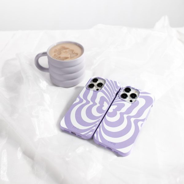 Lavender Flutter Right iPhone 14 Pro Case For Discount