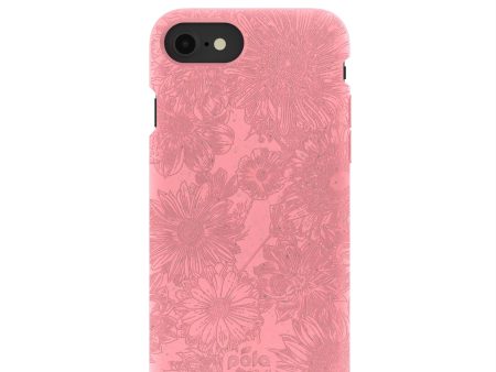 Bubblegum Pink Flora iPhone 6 6s 7 8 SE Case Online Hot Sale