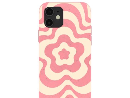 Bubblegum Pink Morning Flower iPhone 12  iPhone 12 Pro Case Cheap