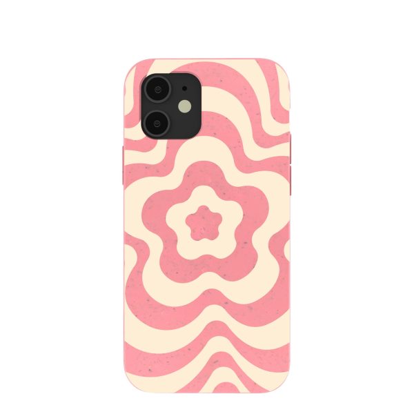 Bubblegum Pink Morning Flower iPhone 12  iPhone 12 Pro Case Cheap