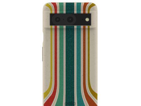 London Fog Retro Lines Google Pixel 8 Case Supply