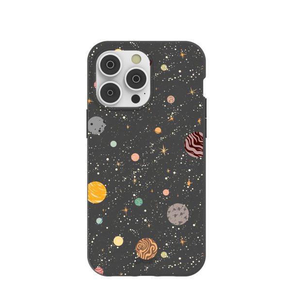 Black Galactic Glow iPhone 14 Pro Max Case Online Sale