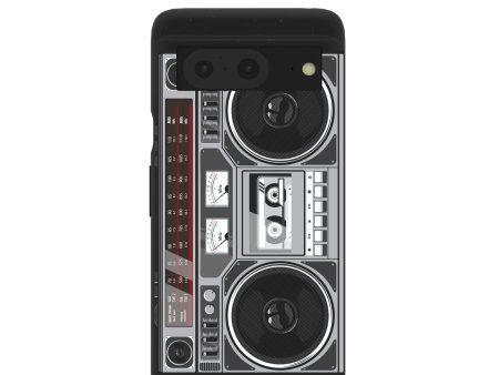 Black Boombox Google Pixel 8 Case For Cheap