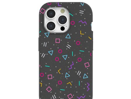 Black Neon Nostalgia iPhone 15 Pro Case Online Sale