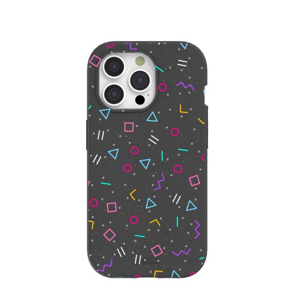 Black Neon Nostalgia iPhone 15 Pro Case Online Sale