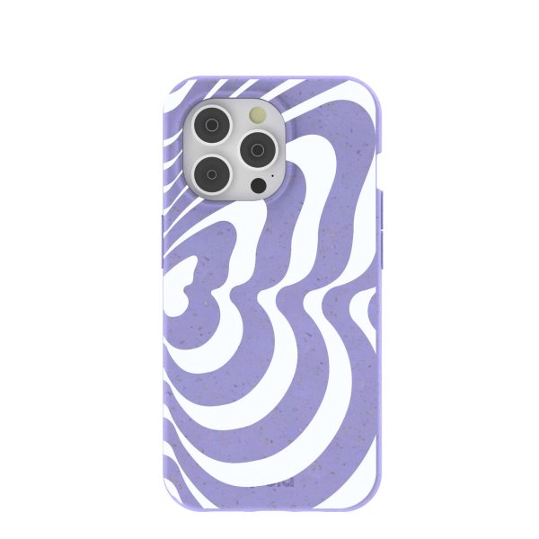 Lavender Flutter Right iPhone 14 Pro Case For Discount