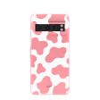 Bubblegum Pink Cow Google Pixel 8 Pro Case Fashion