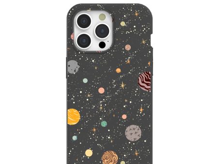 Black Galactic Glow iPhone 15 Pro Max Case Online