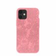 Bubblegum Pink Flora iPhone 12 Mini Case Cheap