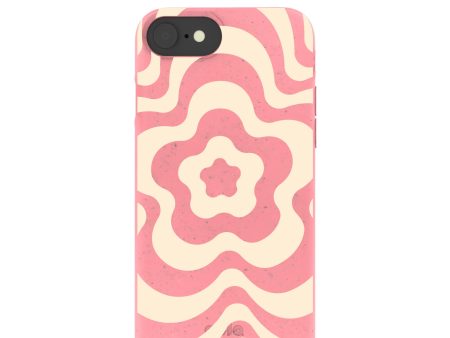 Bubblegum Pink Morning Flower iPhone 6 6s 7 8 SE Case Online now