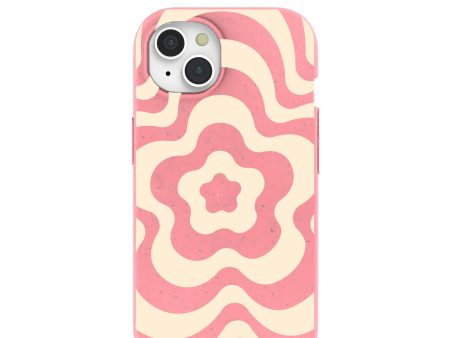 Bubblegum Pink Morning Flower iPhone 15 Case Cheap