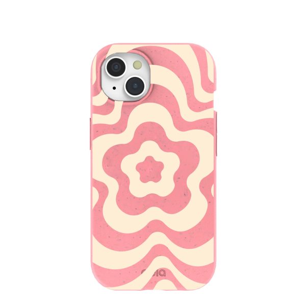 Bubblegum Pink Morning Flower iPhone 15 Case Cheap