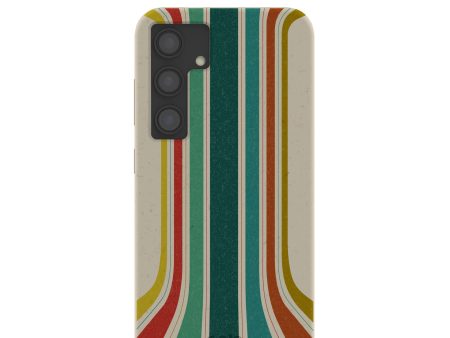 London Fog Retro Lines Samsung Galaxy S24 Case Hot on Sale