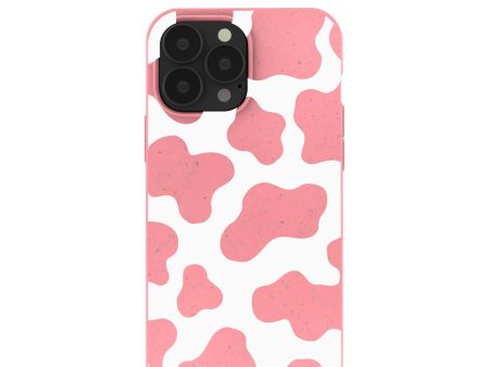 Bubblegum Pink Cow iPhone 13 Pro Max Case Online Hot Sale