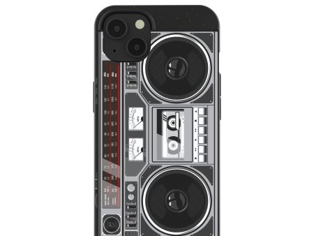 Black Boombox iPhone 13 Case Online now