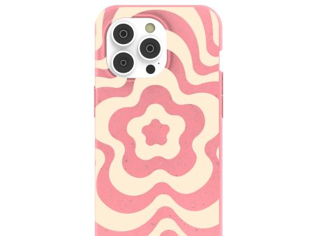 Bubblegum Pink Morning Flower iPhone 14 Pro Case Sale