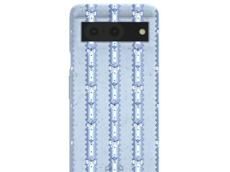 Powder Blue Bows and Blossoms Google Pixel 8 Case Sale