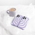 Lavender Flutter Left iPhone 14 Pro Case Fashion