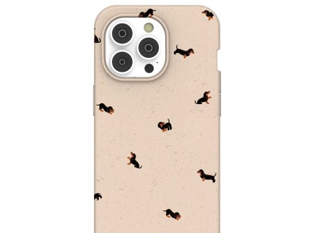 Seashell Lil Dachshunds iPhone 14 Pro Case For Discount