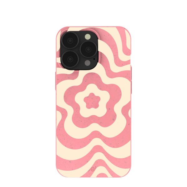 Bubblegum Pink Morning Flower iPhone 13 Pro Case on Sale