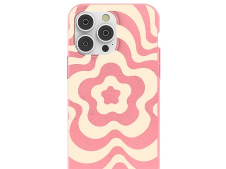 Bubblegum Pink Morning Flower iPhone 14 Pro Max Case For Discount