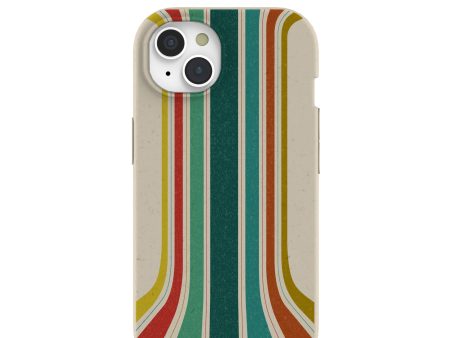 London Fog Retro Lines iPhone 15 Case Discount