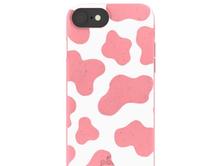 Bubblegum Pink Cow iPhone 6 6s 7 8 SE Case Online