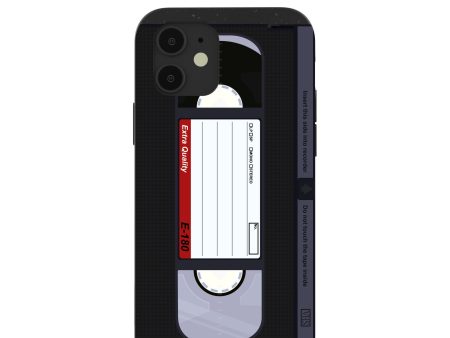 Black VHS iPhone 12  iPhone 12 Pro Case Cheap