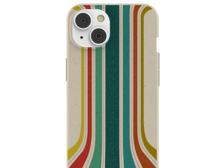 London Fog Retro Lines iPhone 14 Case Online now