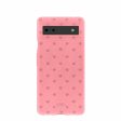 Bubblegum Pink Hearts Google Pixel 6a Case Fashion