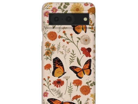 Seashell Monarch Butterfly Google Pixel 8 Case Online