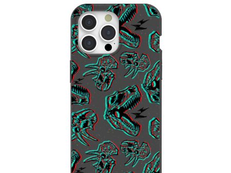 Black Fossilized iPhone 15 Pro Max Case Hot on Sale