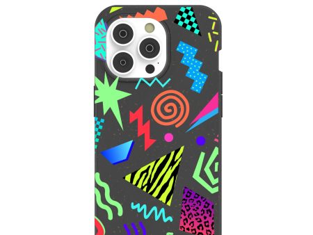 Black Neon Blast iPhone 14 Pro Case Hot on Sale