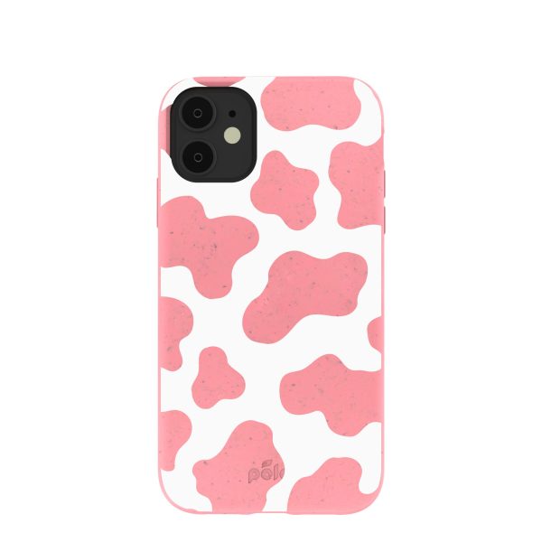 Bubblegum Pink Cow iPhone 11 Case Online Sale