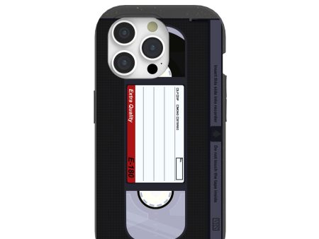 Black VHS iPhone 15 Pro Case Supply