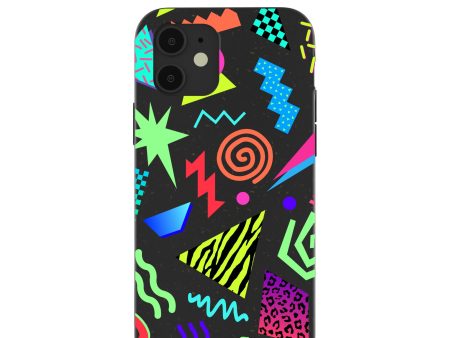 Black Neon Blast iPhone 12  iPhone 12 Pro Case on Sale