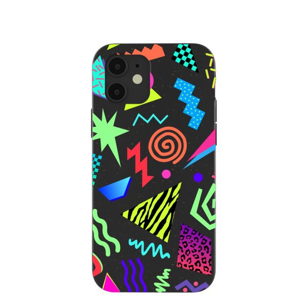 Black Neon Blast iPhone 12  iPhone 12 Pro Case on Sale