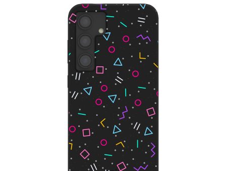 Black Neon Nostalgia Samsung Galaxy S24 Case Online Hot Sale