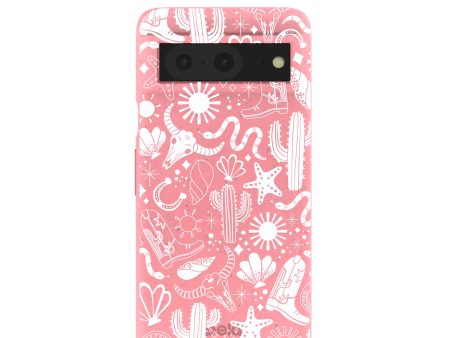 Bubblegum Pink Coastal Rodeo Google Pixel 8 Case Online now