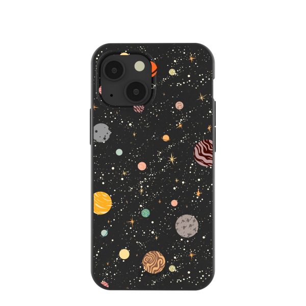 Black Galactic Glow iPhone 13 Mini Case For Cheap