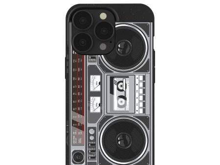 Black Boombox iPhone 13 Pro Case Fashion