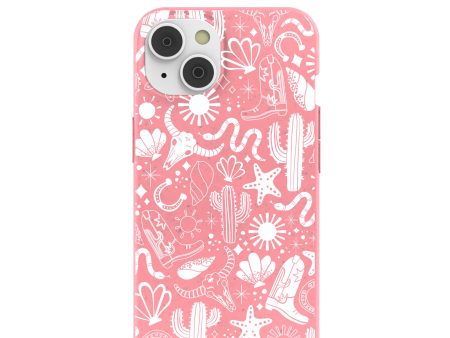 Bubblegum Pink Coastal Rodeo iPhone 14 Case For Discount