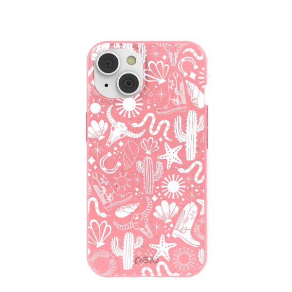 Bubblegum Pink Coastal Rodeo iPhone 14 Case For Discount