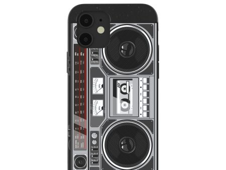 Black Boombox iPhone 12  iPhone 12 Pro Case on Sale