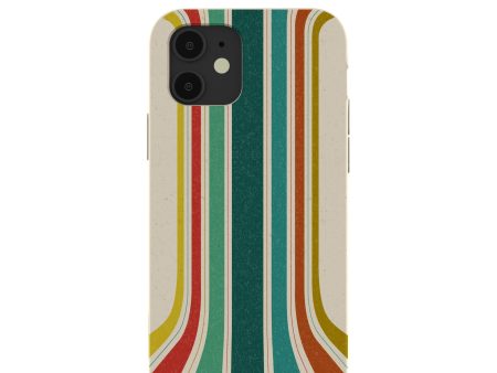 London Fog Retro Lines iPhone 12  iPhone 12 Pro Case Hot on Sale