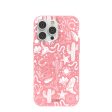 Bubblegum Pink Coastal Rodeo iPhone 14 Pro Max Case Cheap